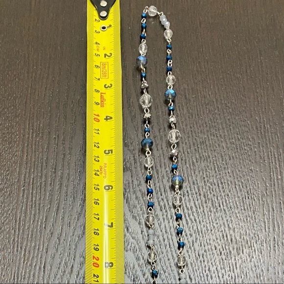 O: Sapphire Blue Necklace - Picture 10 of 12